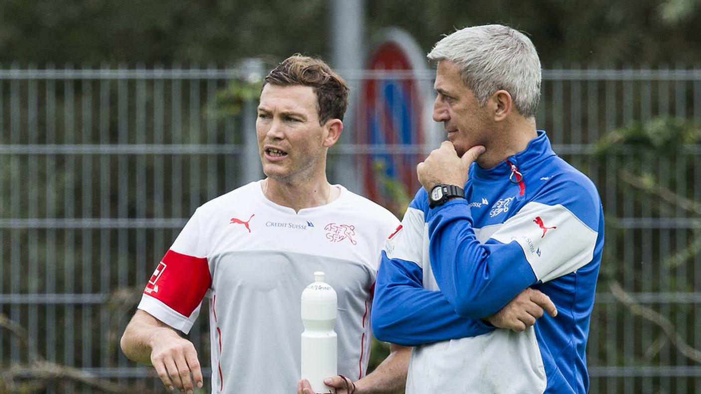 Il ct a colloquio con Lichtsteiner