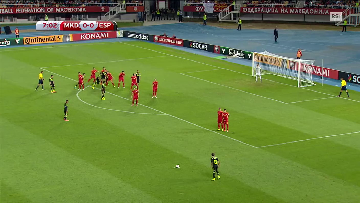 Euro 2016, le highlights di Macedonia - Spagna (08.09.2015)