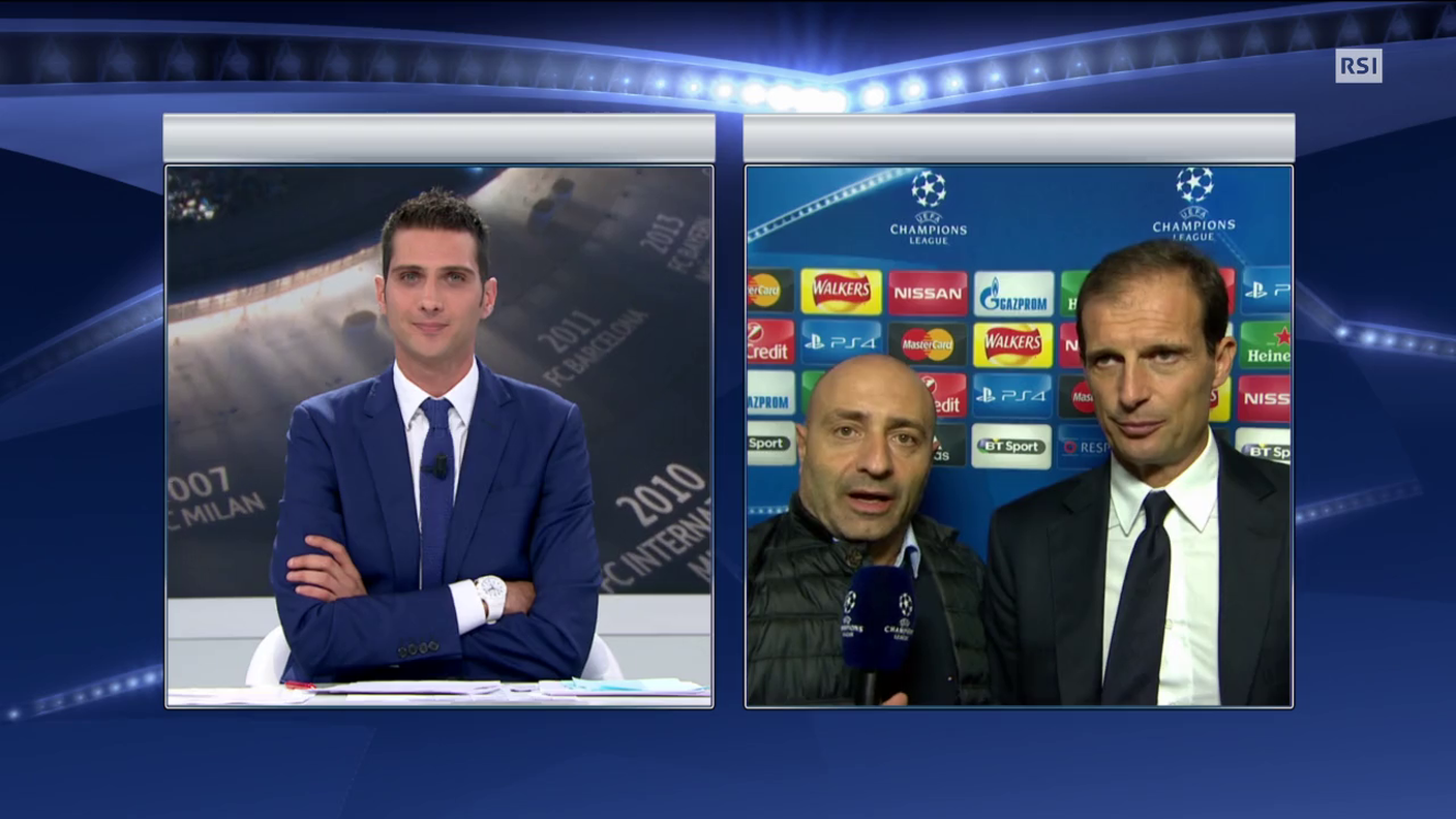 Champions League, l'intervista a Massimiliano Allegri (15.09.2015)