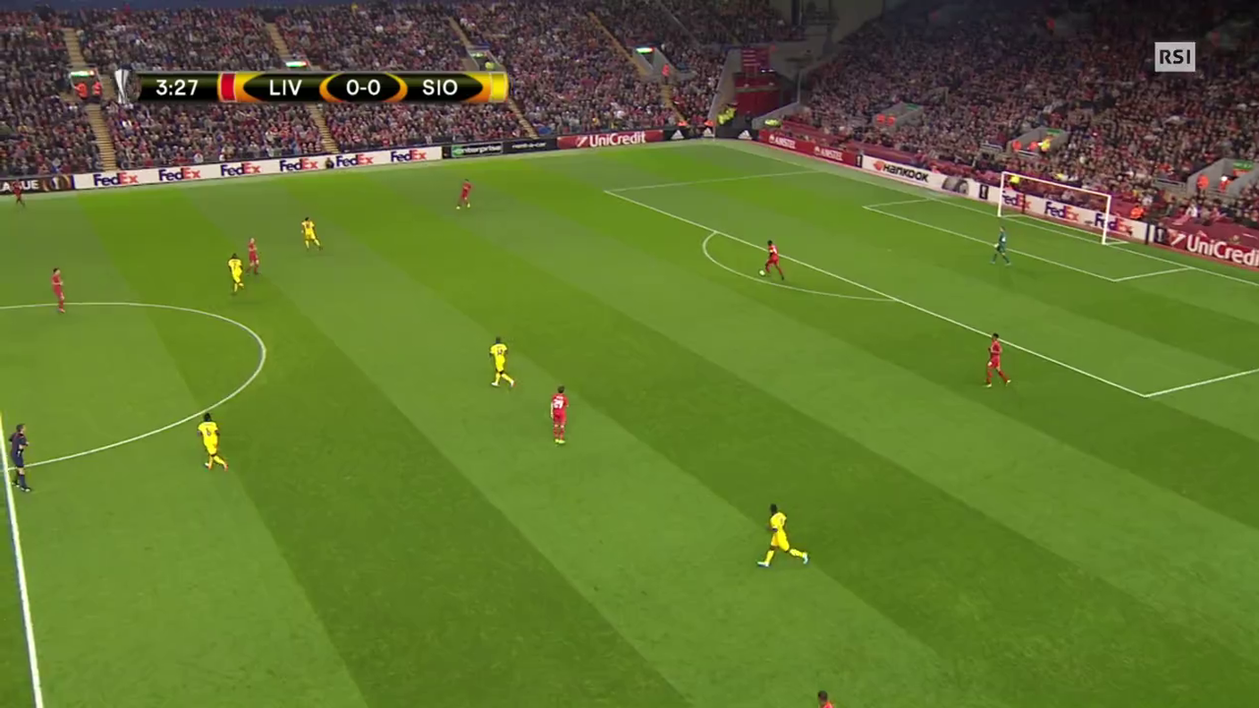 Europa League, l'1-0 di Lallana in Liverpool - Sion (01.10.2015)