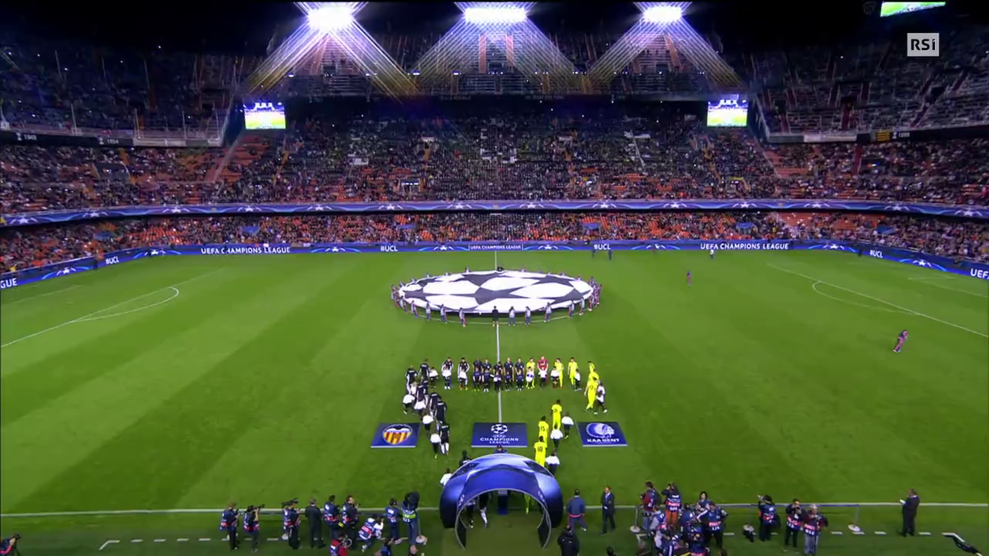 Champions League, Valencia - Gent (20.10.2015)