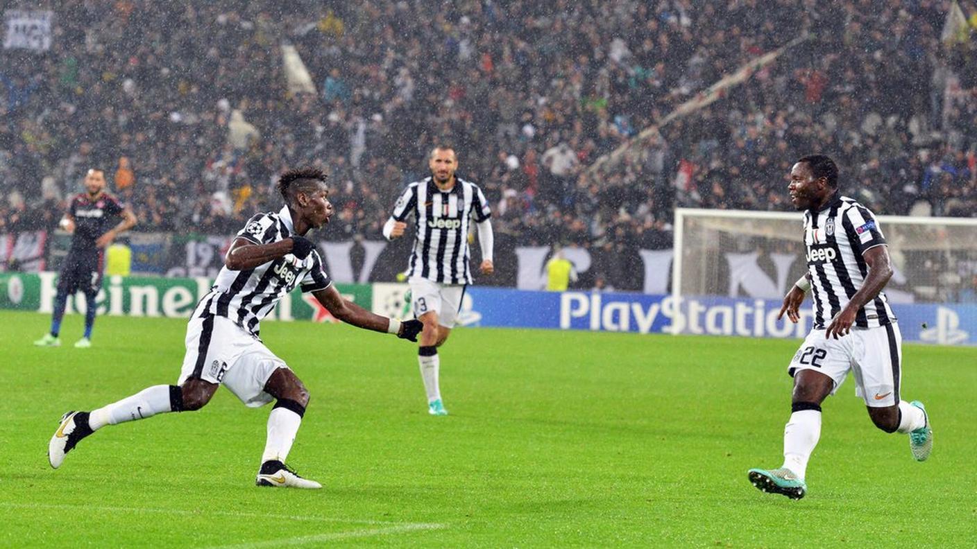 Pogba autore del gol partita