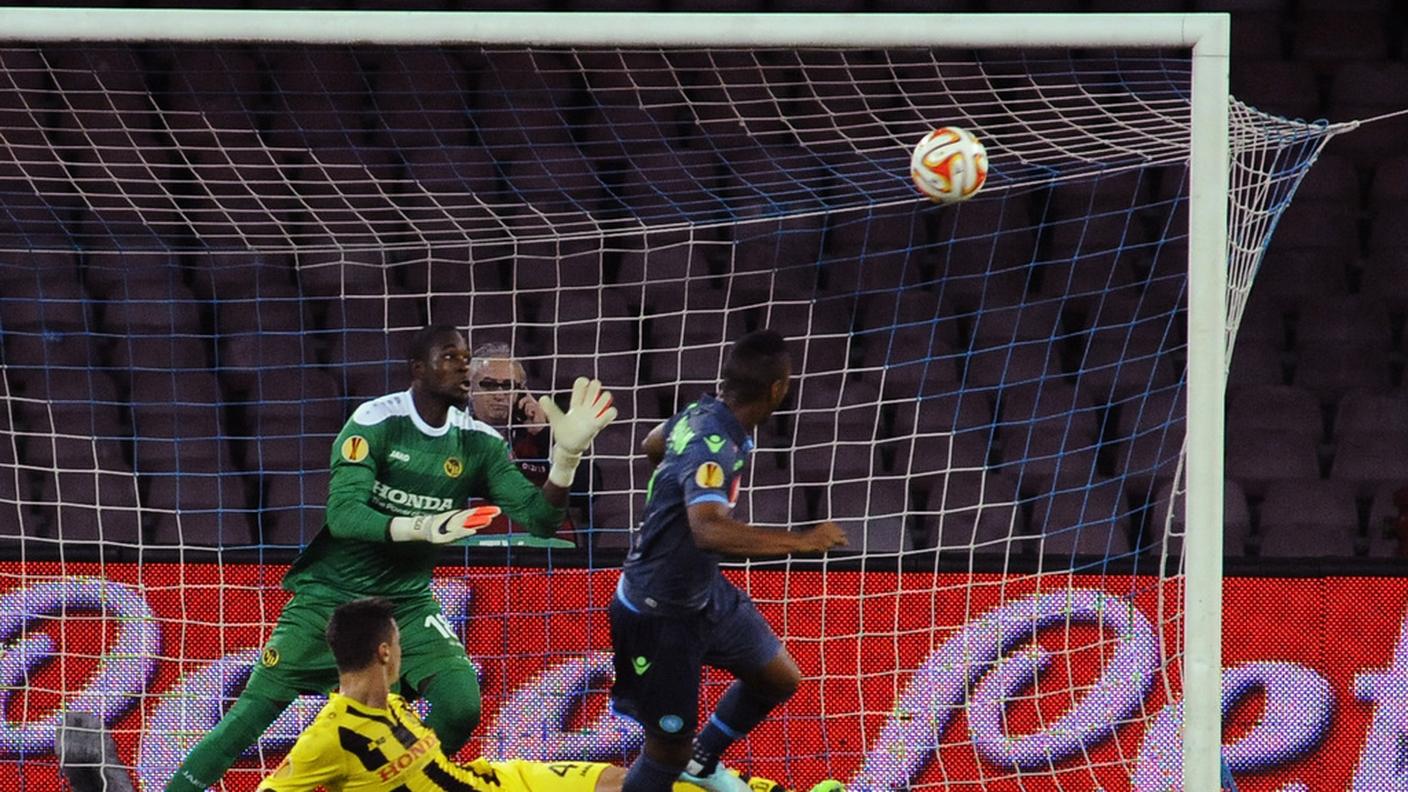 In gol per la seconda volta