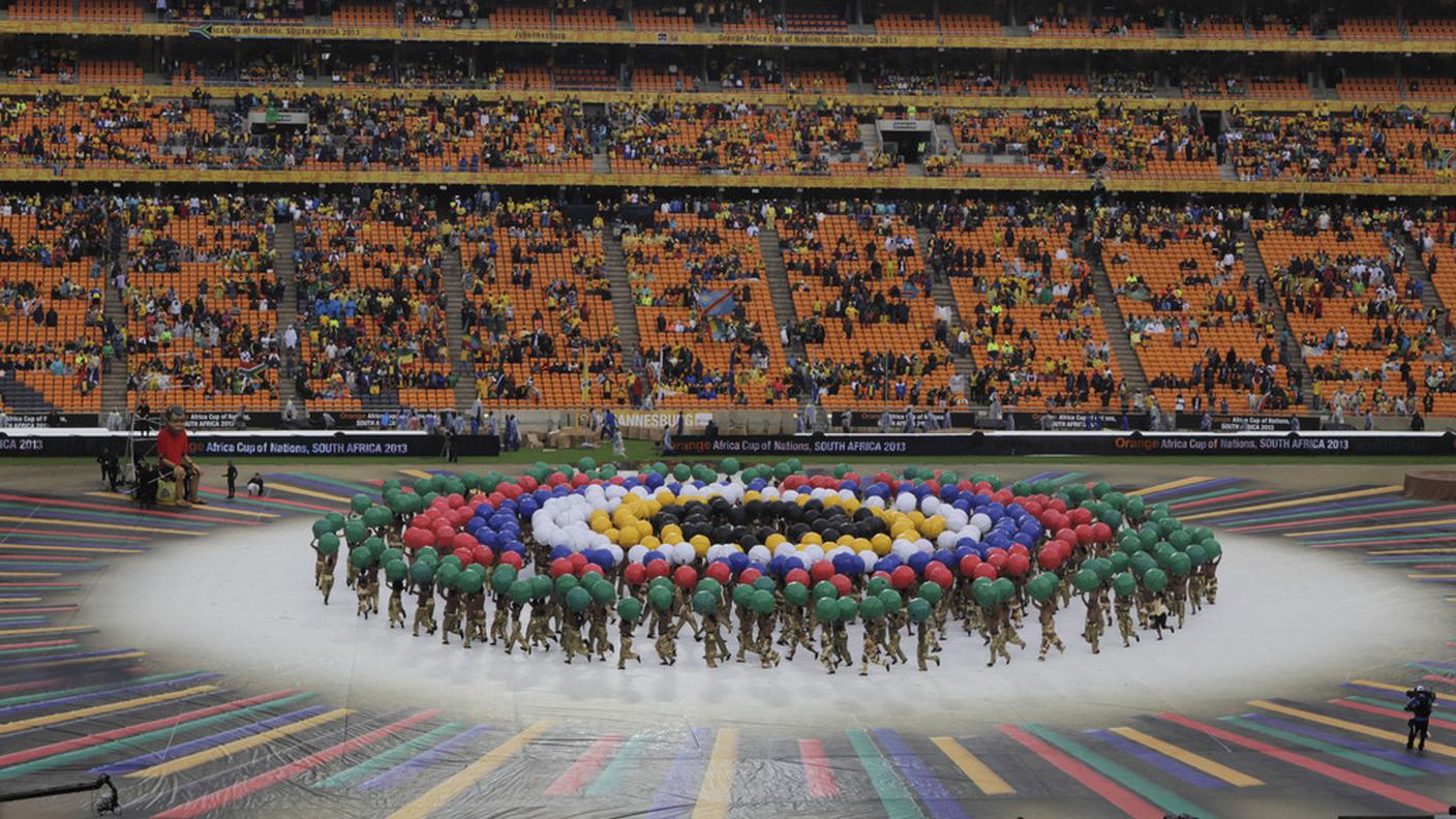 La cerimonia d'apertura del 2013 in Sudafrica