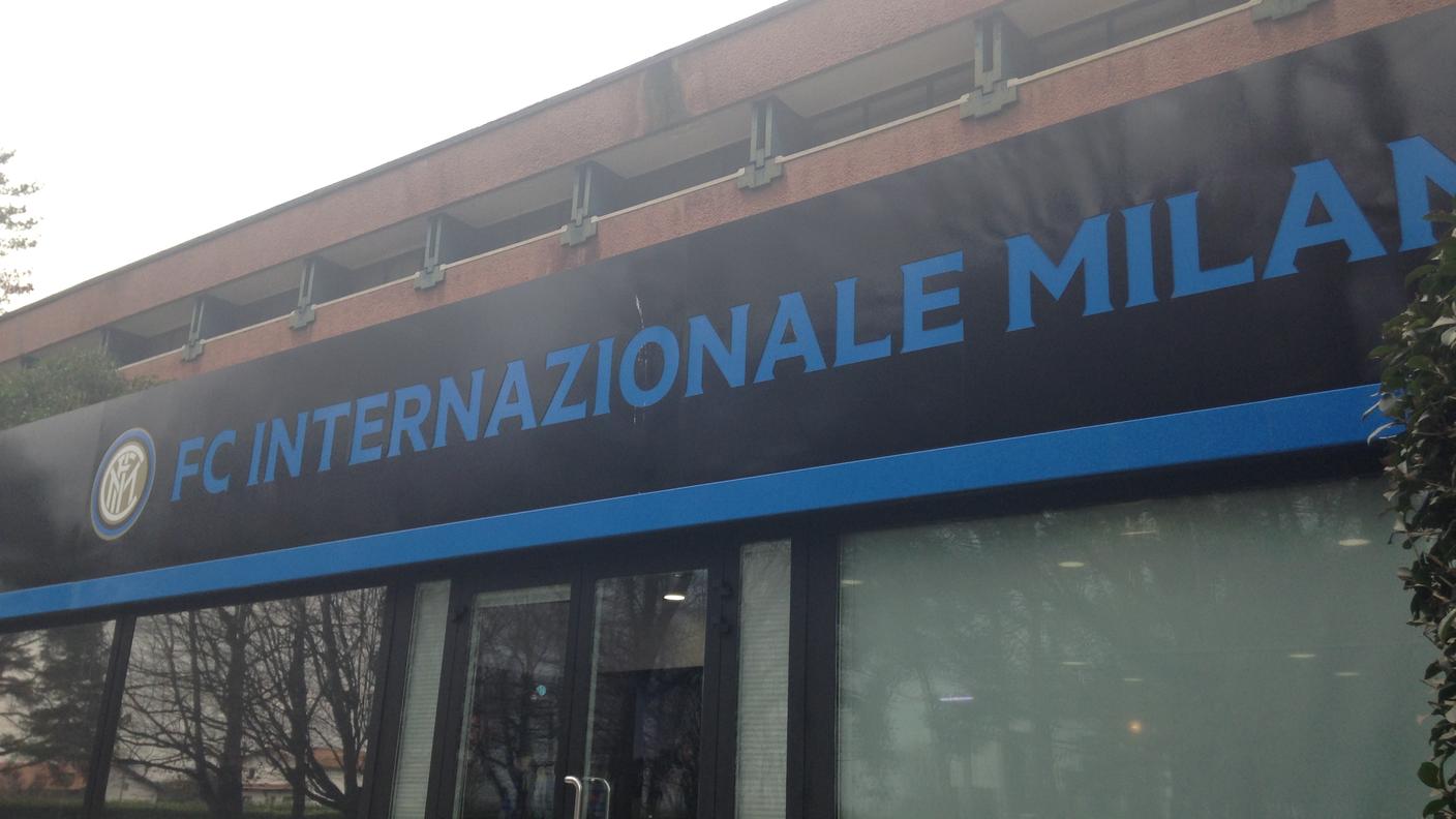 L'esterno del Centro Sportivo Angelo Moratti