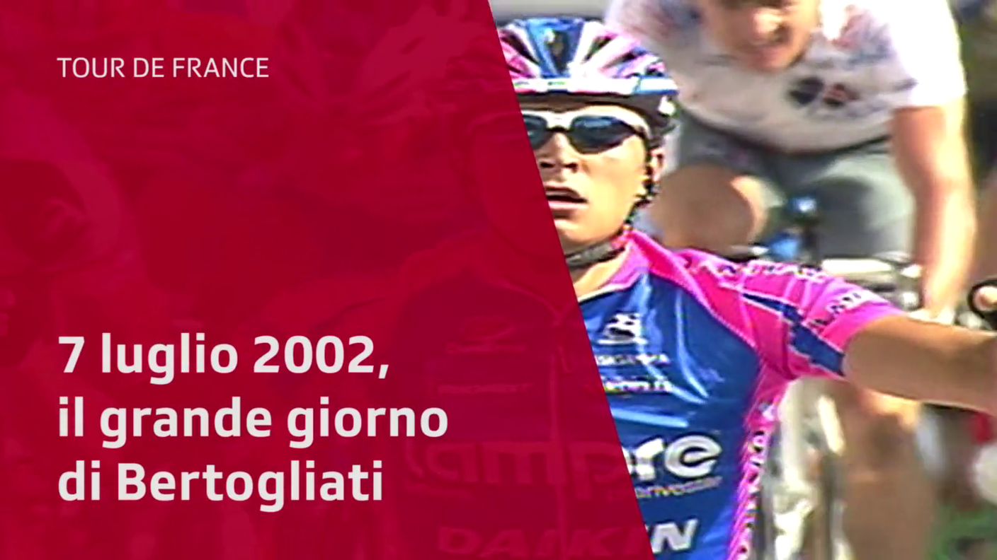 Tour de France, l'ultimo chilometro integrale della tappa vinta da Bertogliati (07.07.2002)