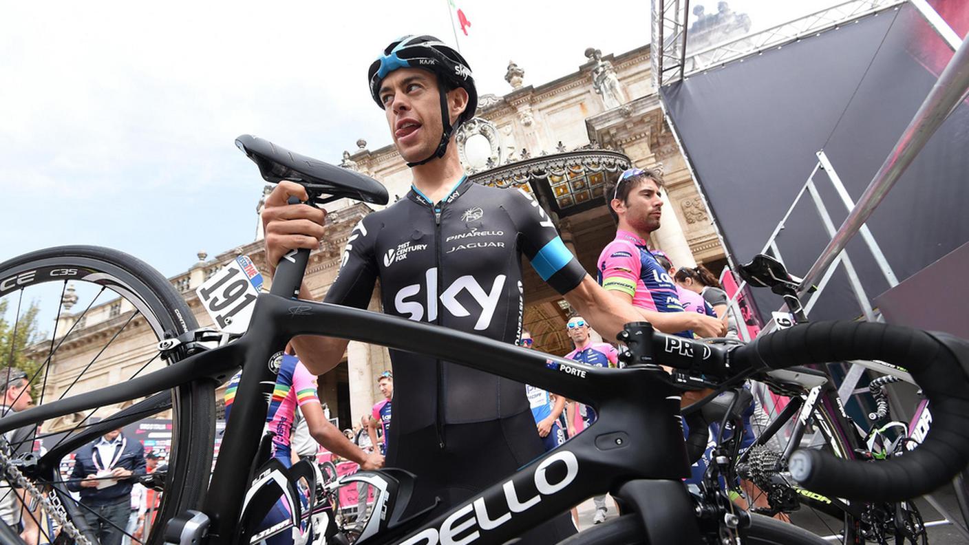 Lo sconfitto di giornata; per lui la maglia rosa si allontana