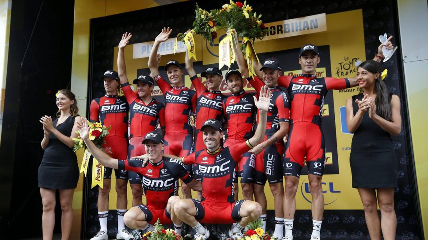Il team americano vince la nona tappa del Tour