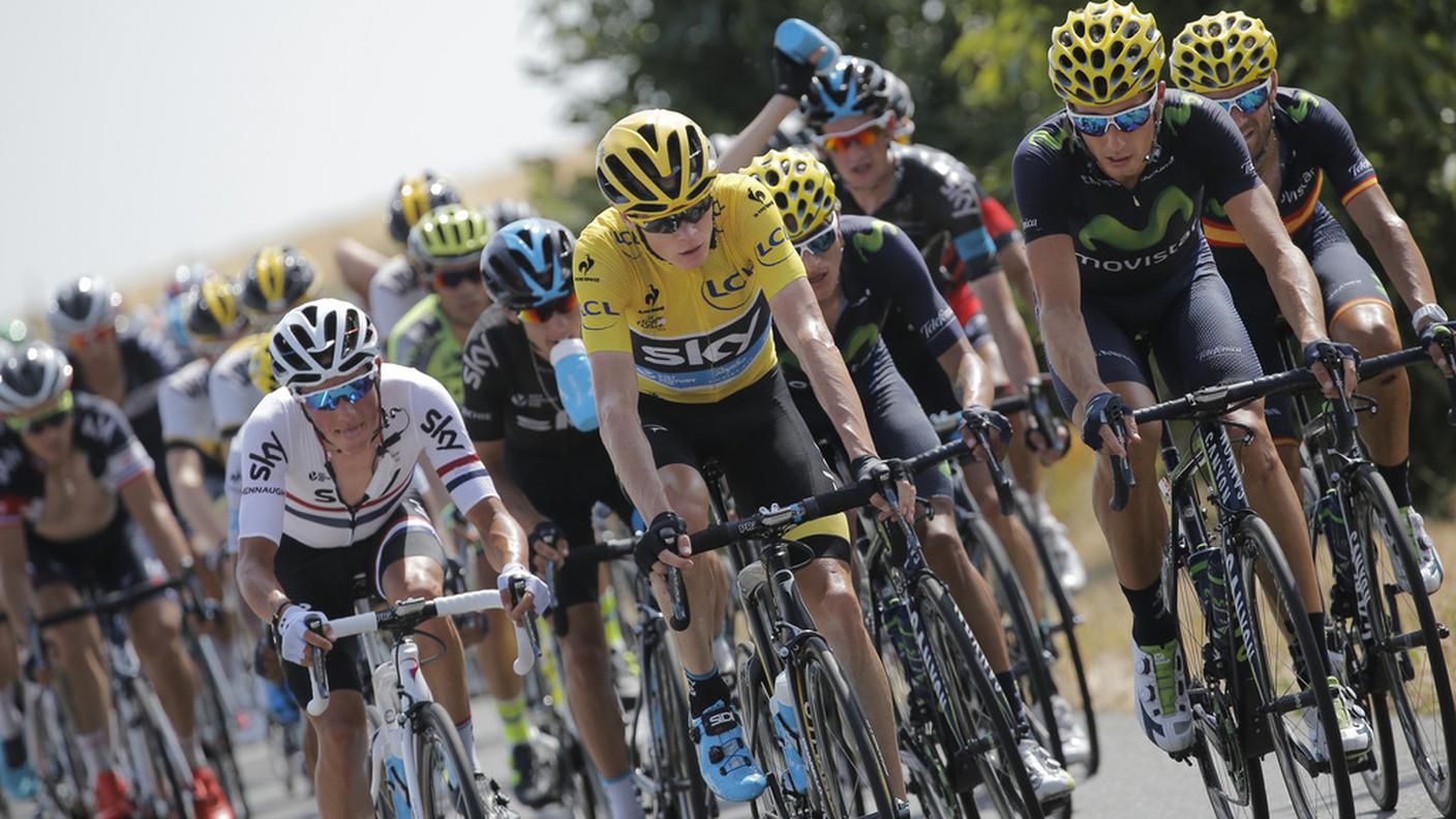Il leader della corsa