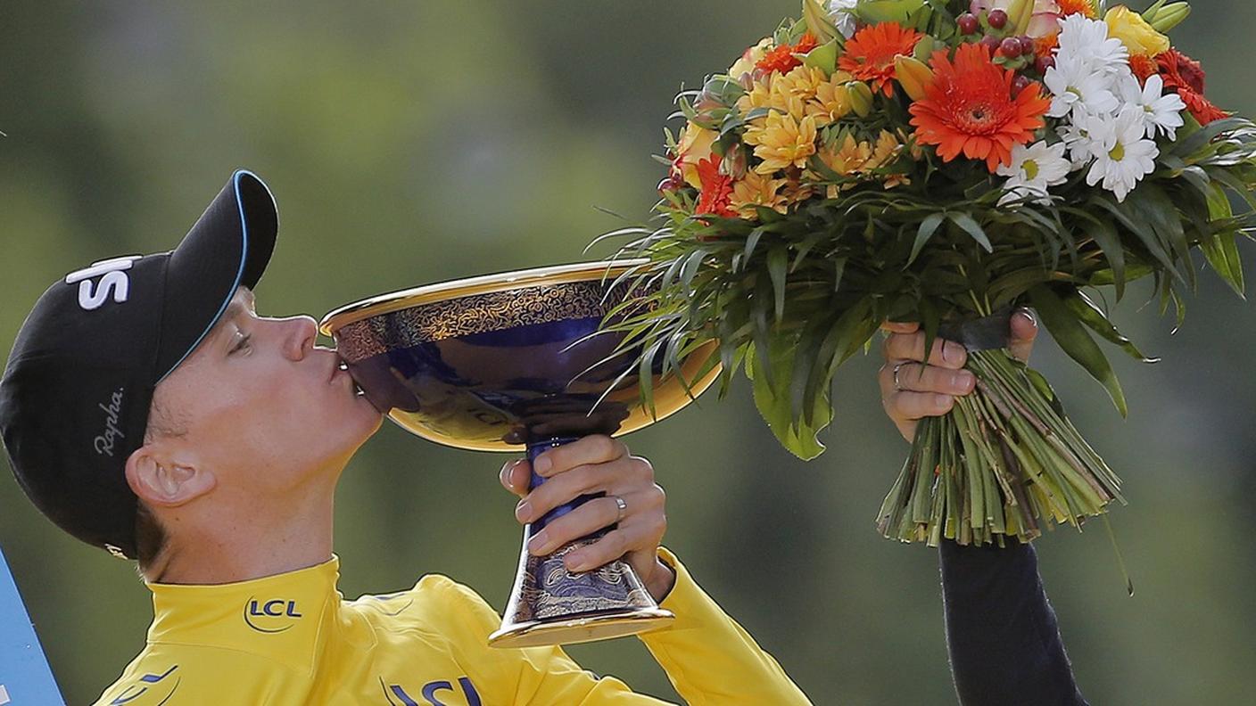 Il vincitore dell'edizione 2015 Froome