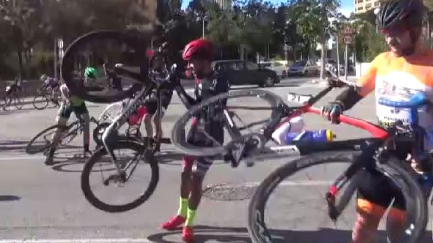 Biciclette che volano via