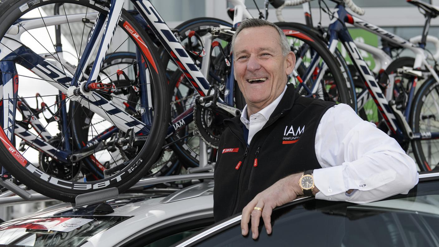 Il patron del team Michel Thétaz