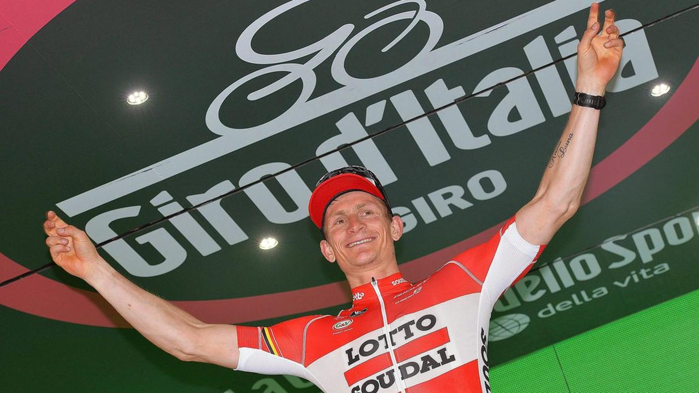Un momento della premiazione