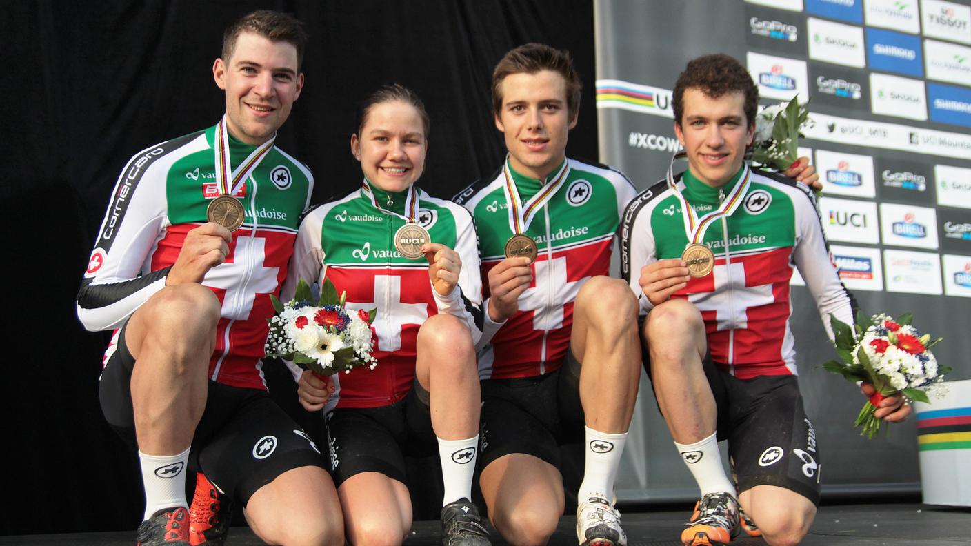Lars Forster, Sina Frei, Filippo Colombo, Vital Albin
