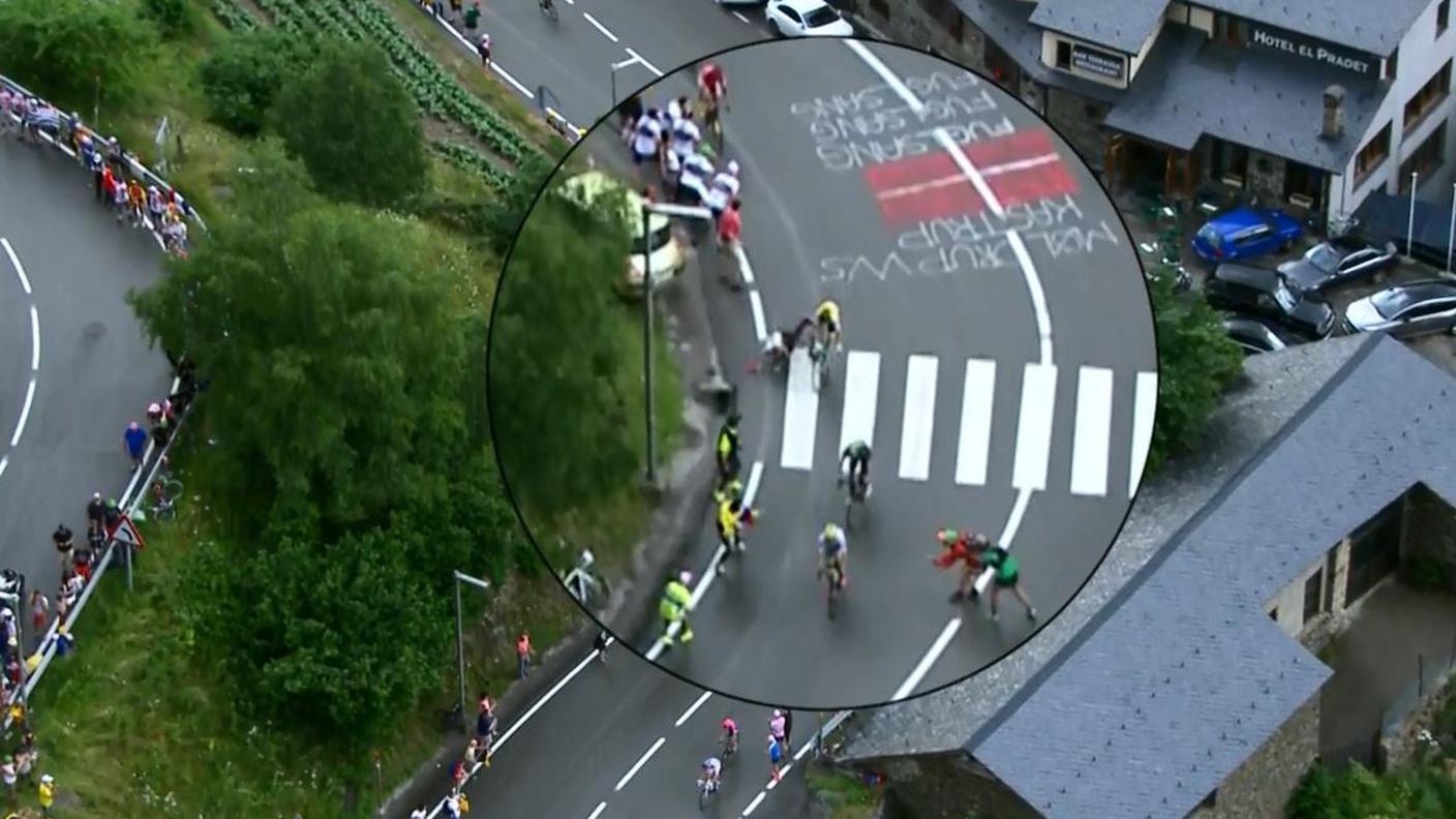 Il momento dell'incidente