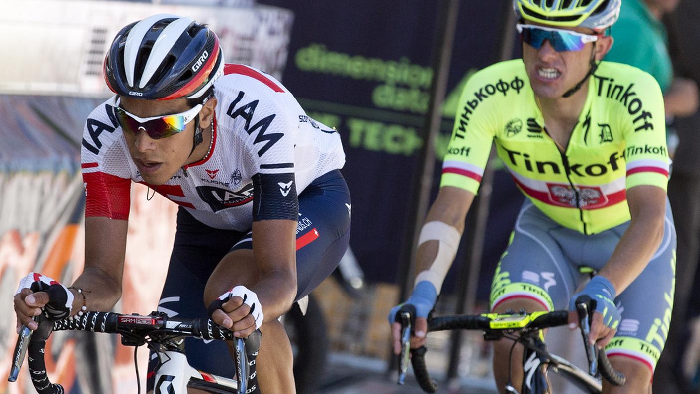 Battuto allo sprint Rafal Majka