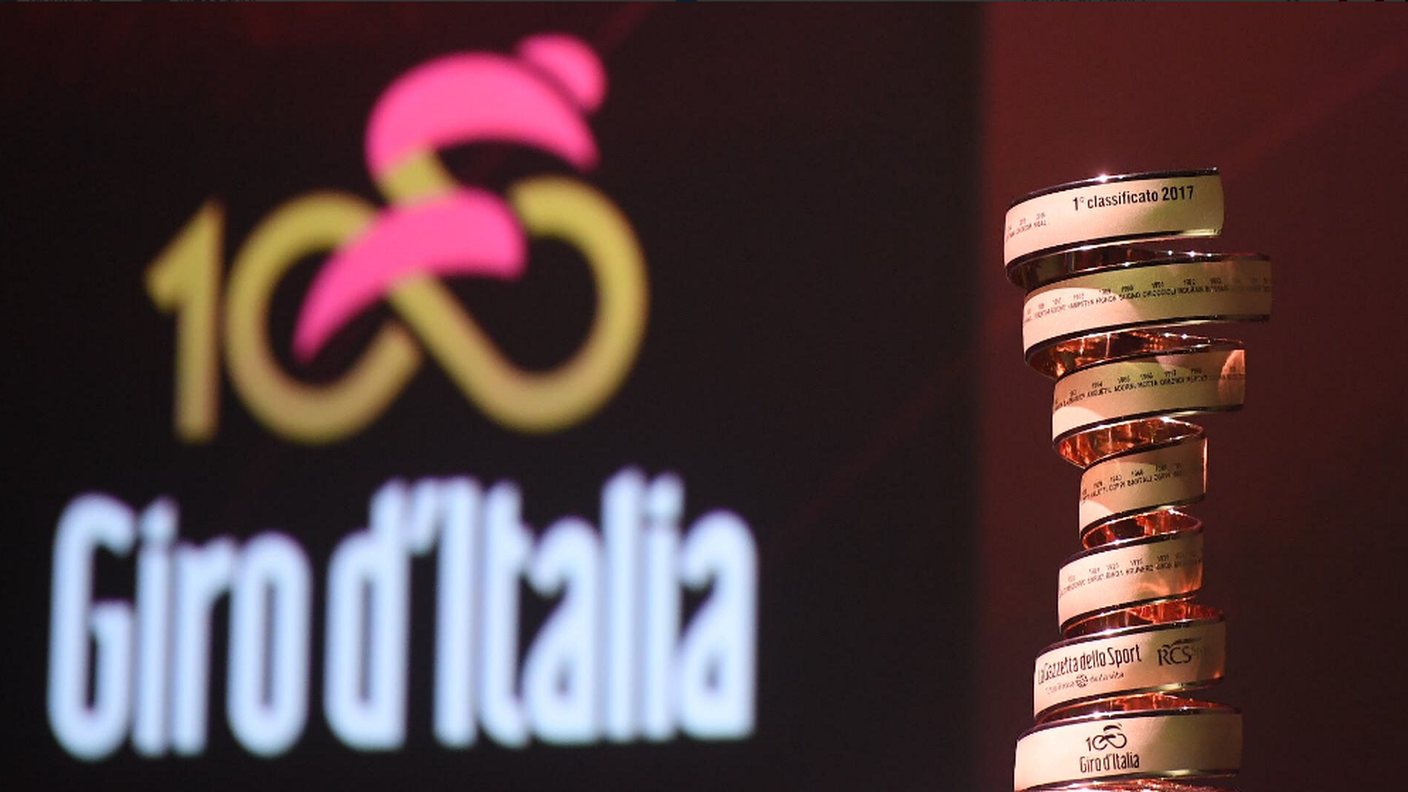 Il trofeo del Giro d'Italia