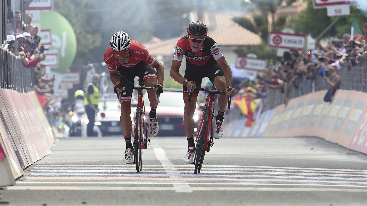 Lo sprint dell'argoviese