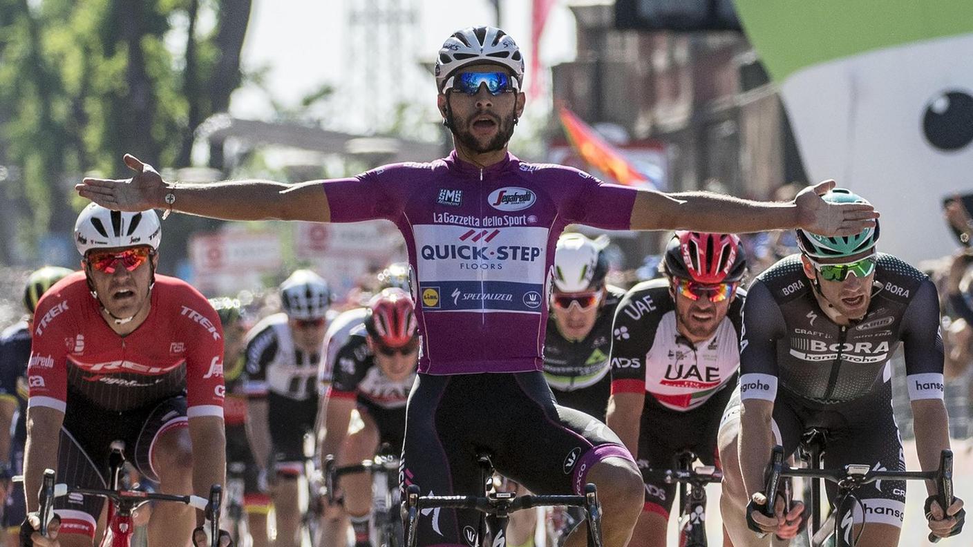Il corridore della Quick-step, ormai fra i protagonisti di questo Giro