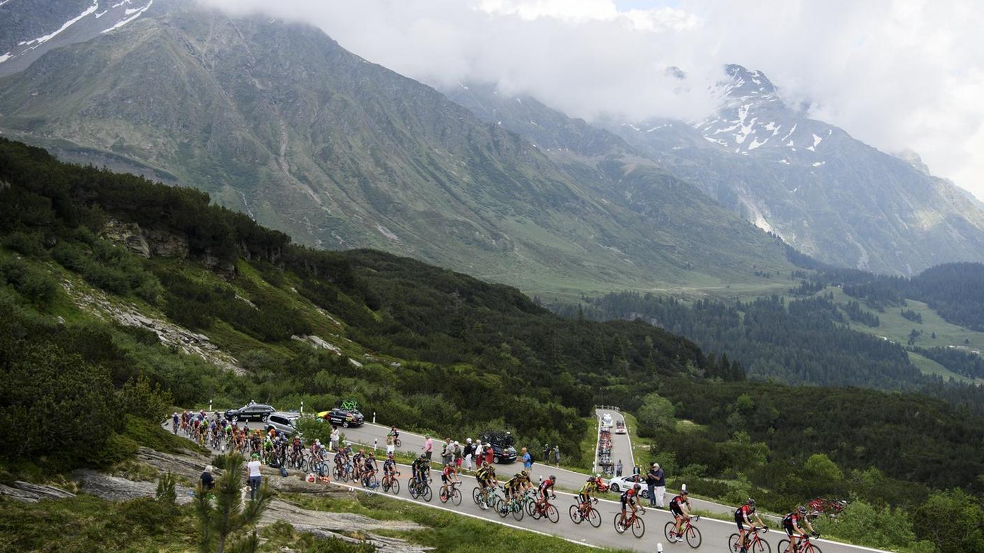 I corridori sulle Alpi