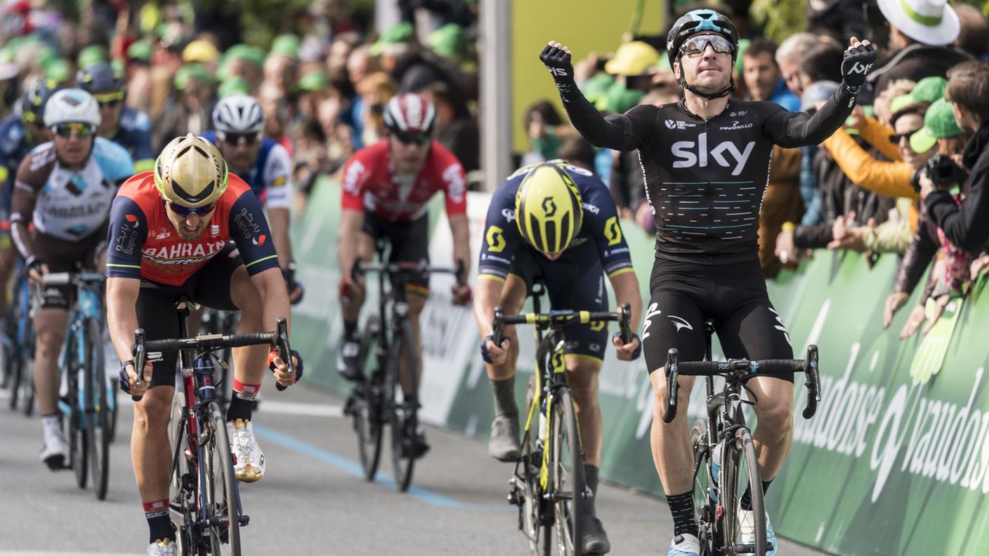 Il velocista del team Sky