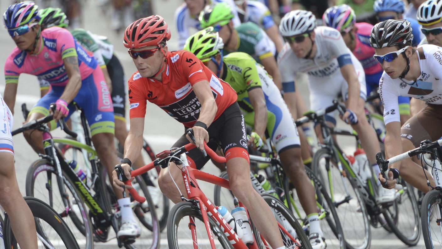 Un'immagine del Giro di Spagna