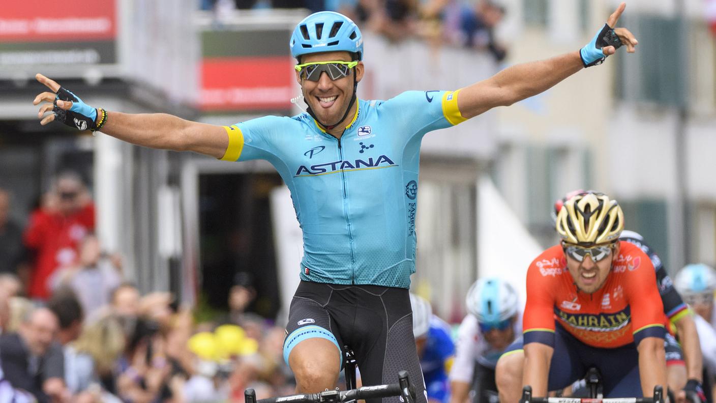 La gioia al traguardo