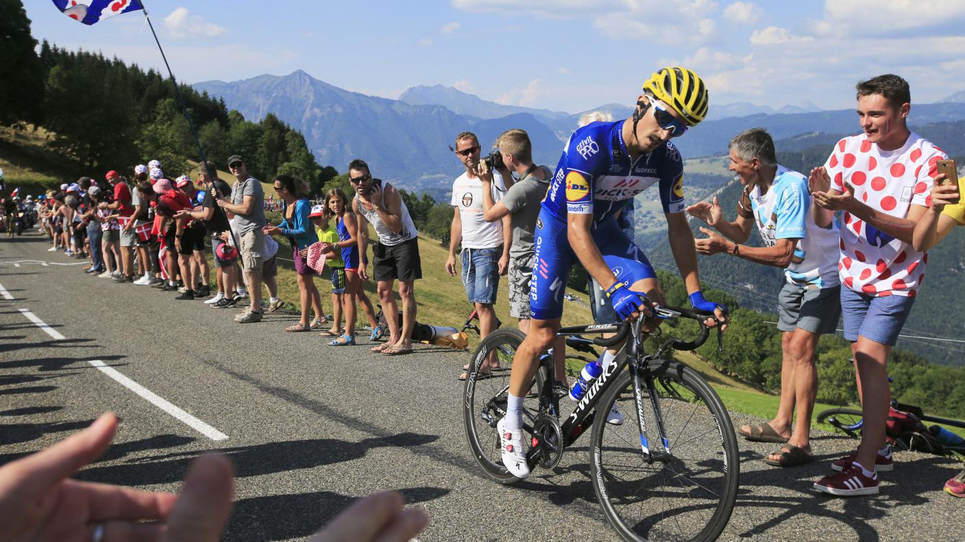 Il corridore della Quick Step