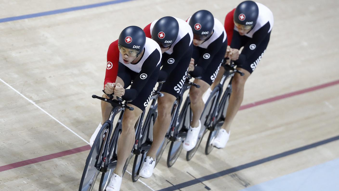 Il quartetto elvetico in azione