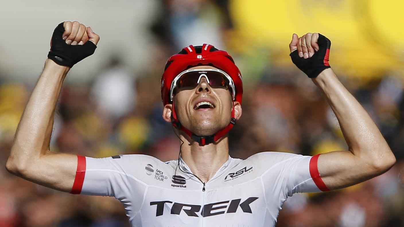 Forma straripante per il ciclista della Trek-Segafredo
