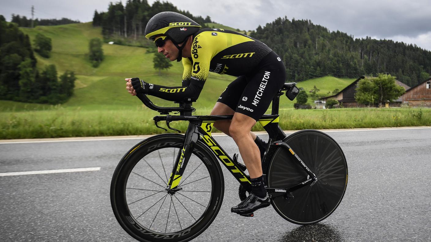Nel 2019 al Tour de Suisse, dove quest'anno avrebbe dovuto chiudere la sua carriera