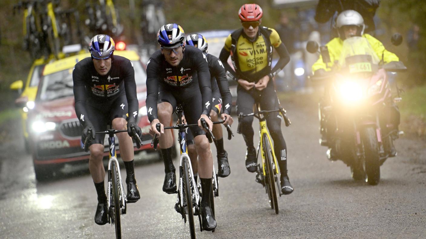 Il danese ha approfittato del lavoro della Red Bull-Bora-Hansgrohe