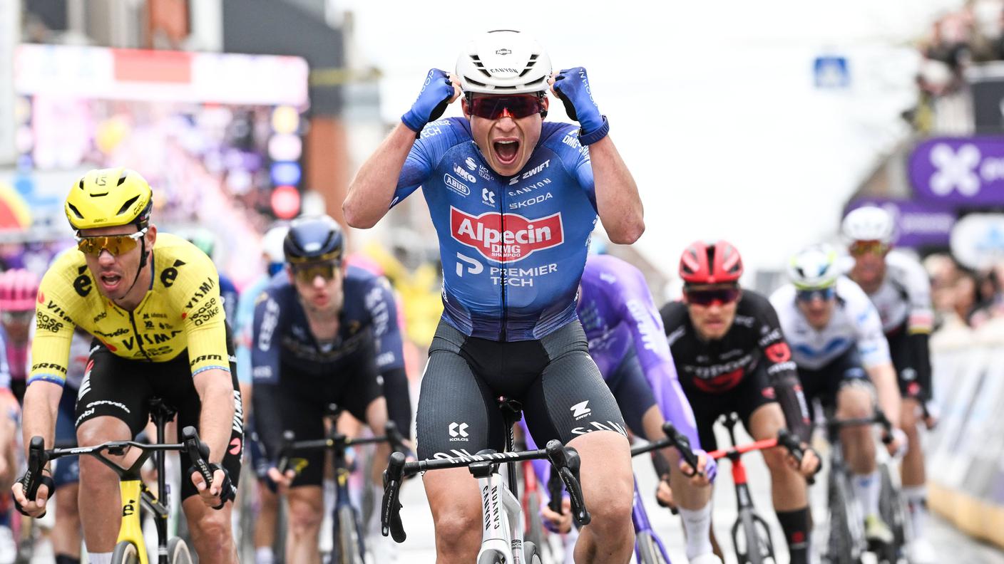 Reazione dopo lo smacco del secondo posto al Giro di Bruges