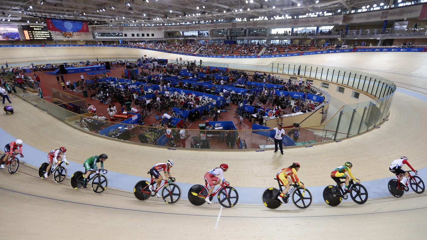 Il velodromo della capitale bielorussa