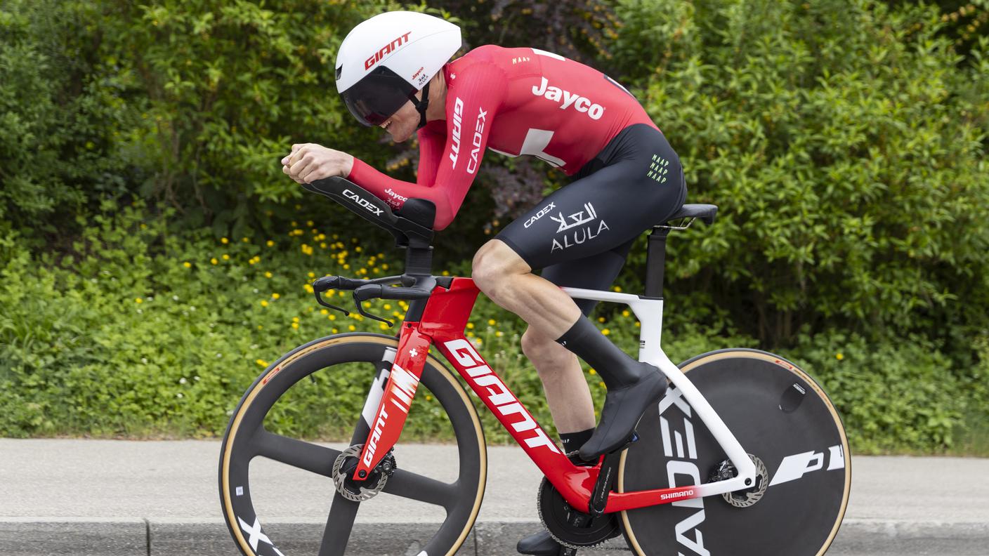 L'elvetico in piena azione