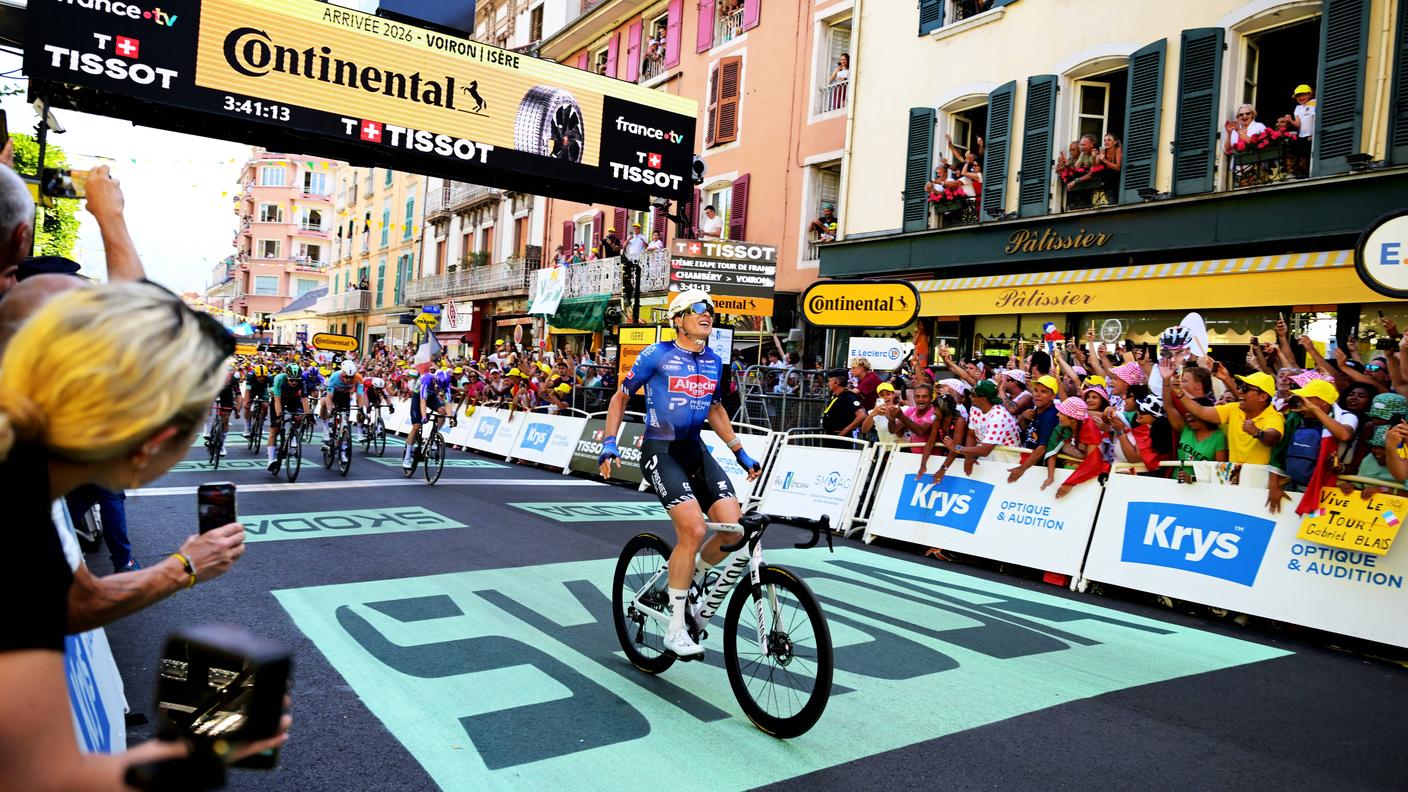 Senza rivali nello sprint