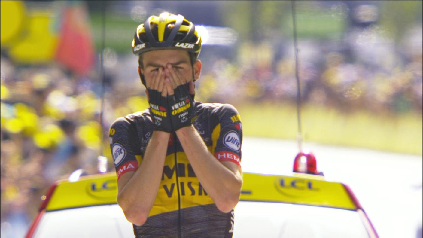 La vittoria più importante della carriera per il corridore della Jumbo-Visma