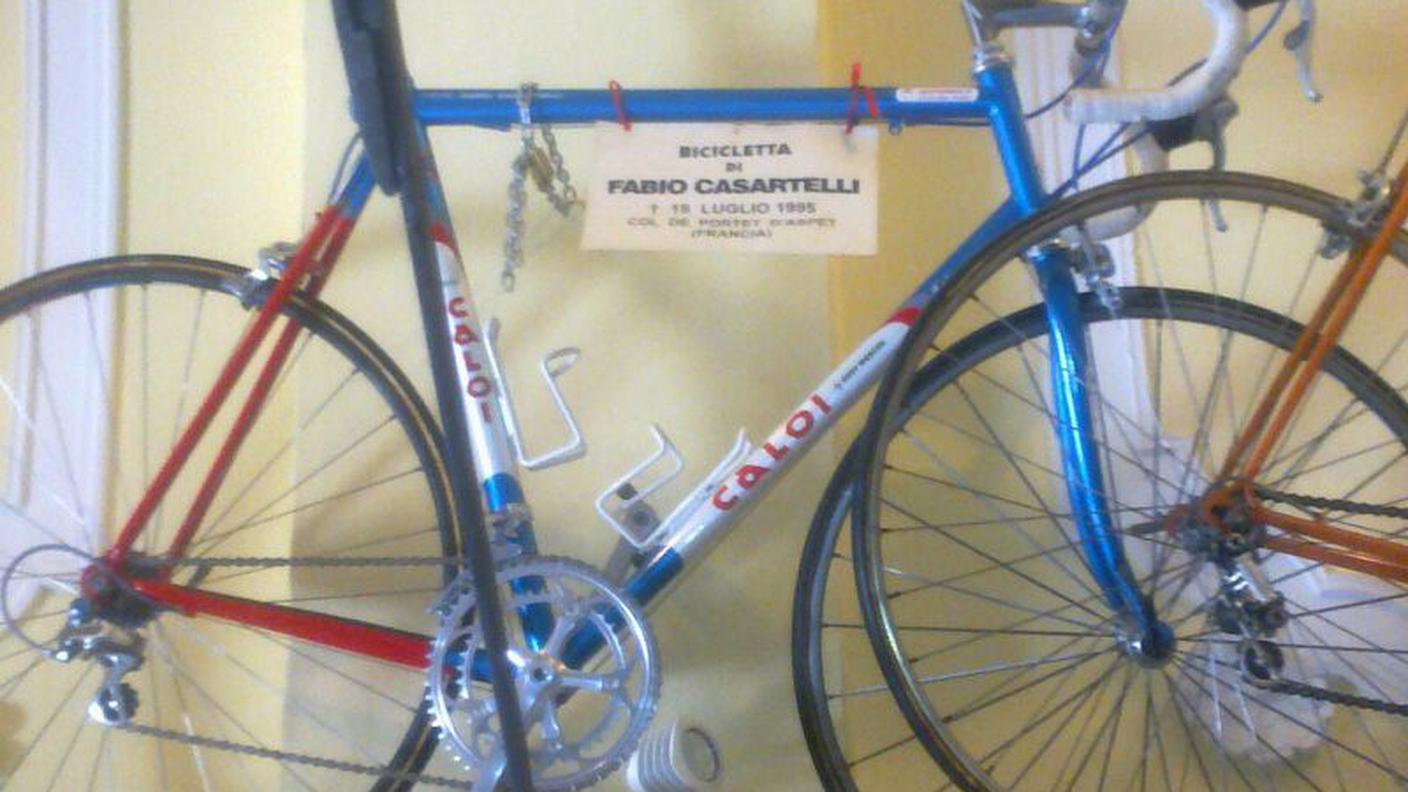 La bici di Fabio Casartelli