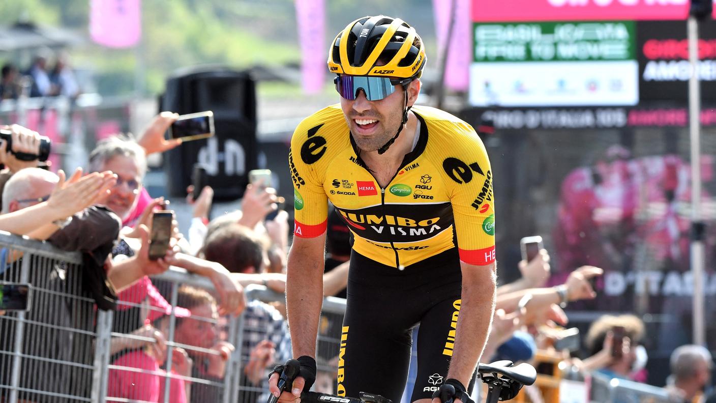 Il 31enne durante l'ultimo Giro d'Italia