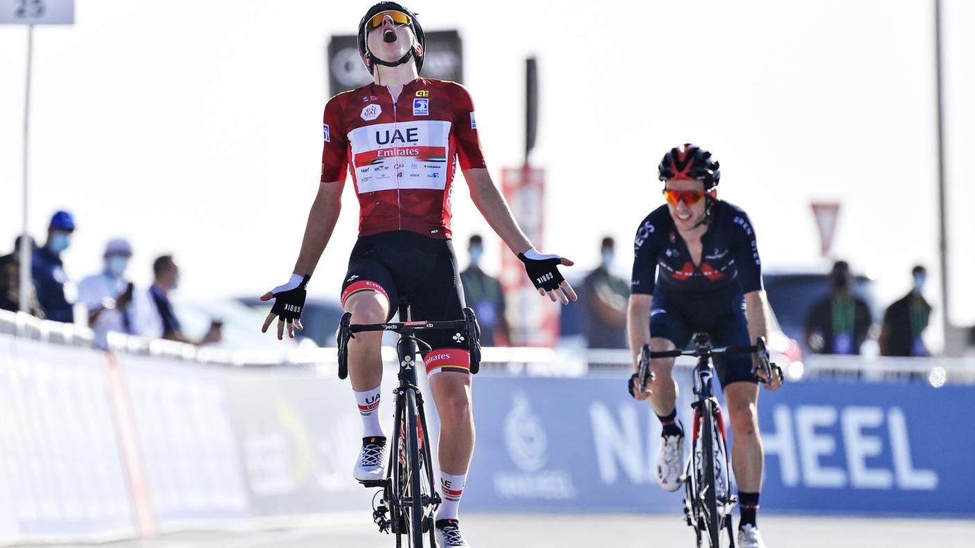 Tadej Pogacar Adam Yates