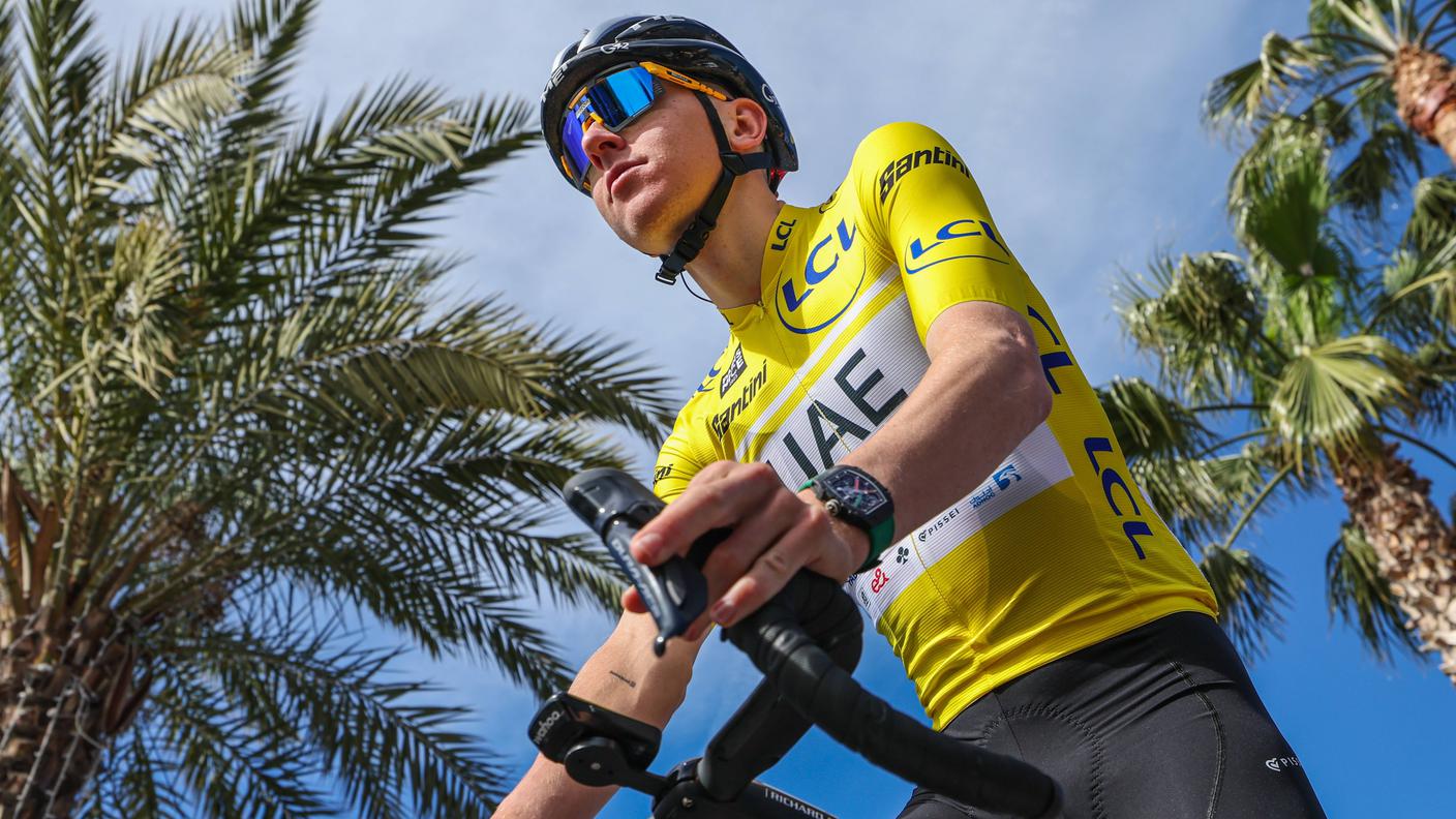 In maglia gialla dalla 4a tappa