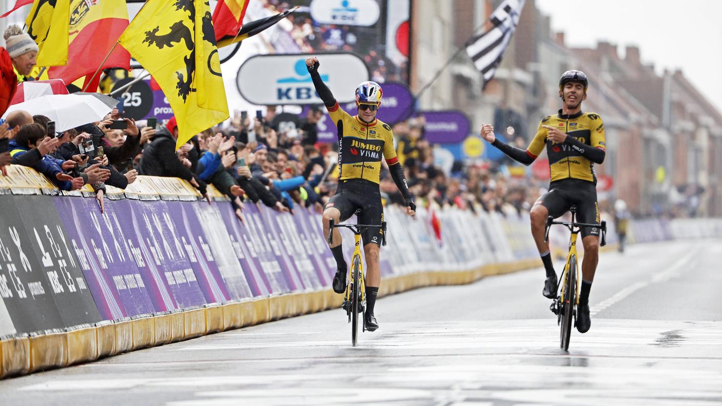 Christophe Laporte e Wout Van Aert