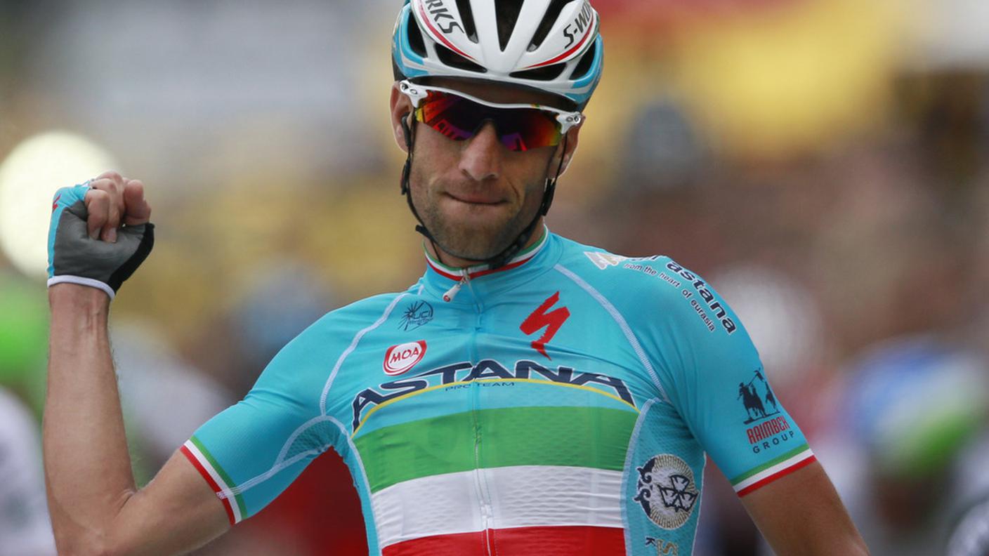 Tappa e maglia per il neo campione italiano