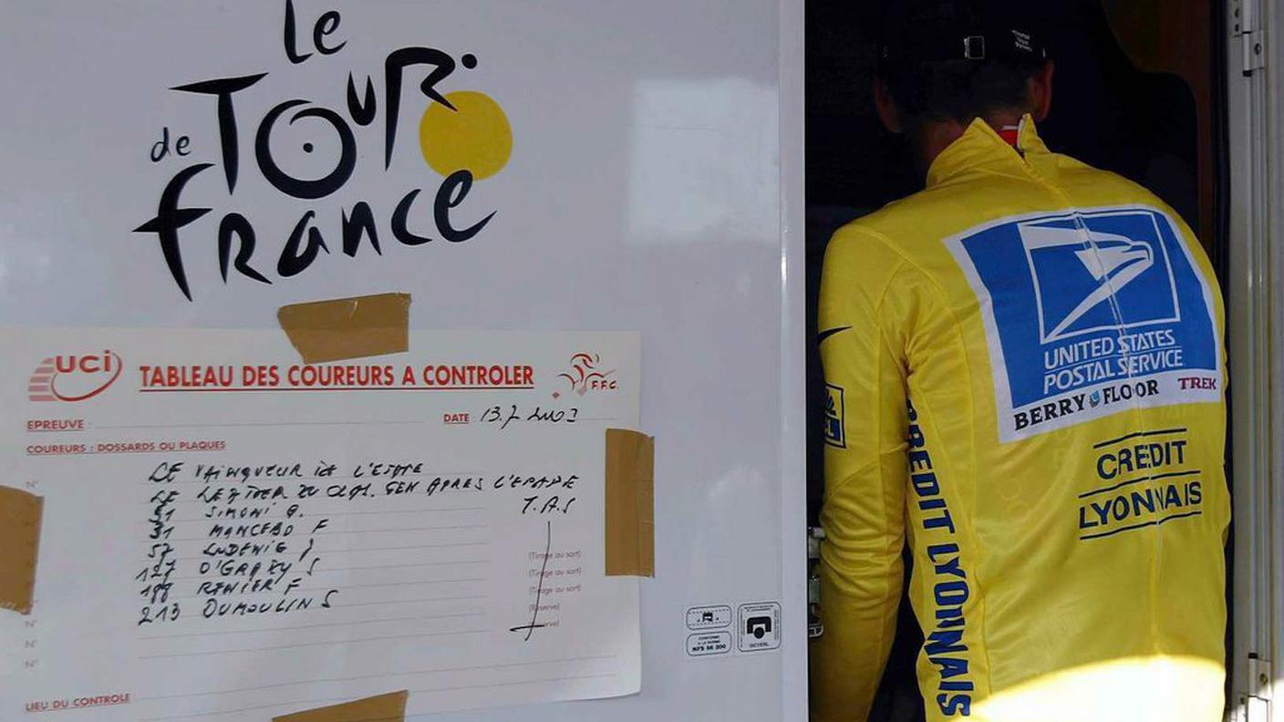 Controllo al Tour de France