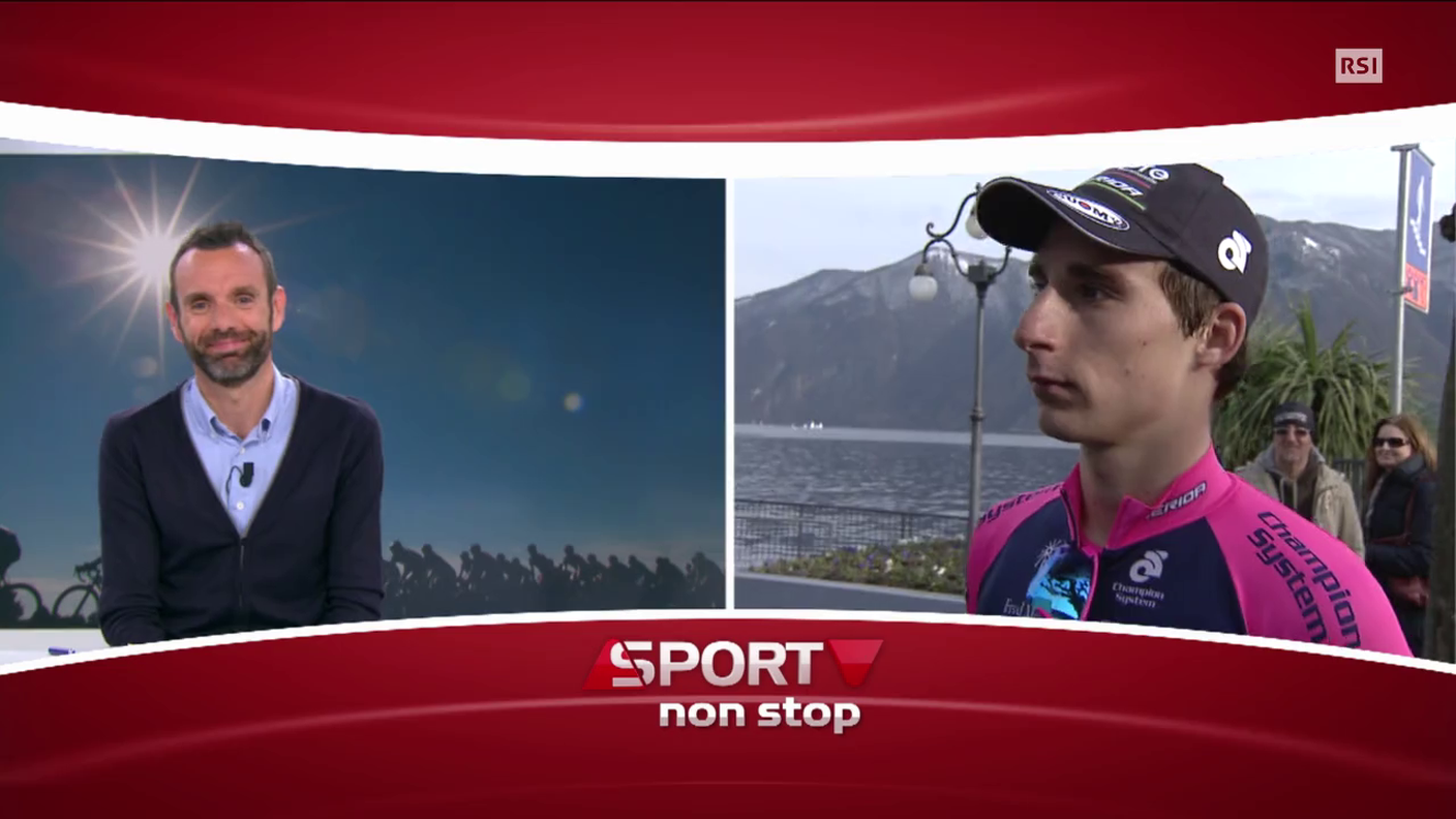 GP di Lugano, l'intervistà a Niccolò Bonifazio (Sport Non Stop 01.03.2015)