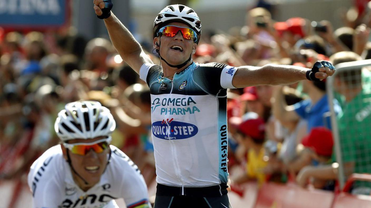 Volata vincente per il corridore della Omega Pharma