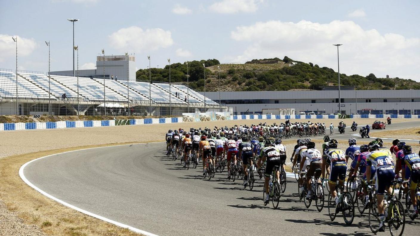 Partenza dal circuito di Jerez de la Frontera
