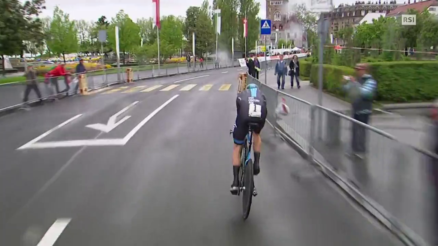 Tour de Romandie, l'arrivo di Froome (03.05.2015)