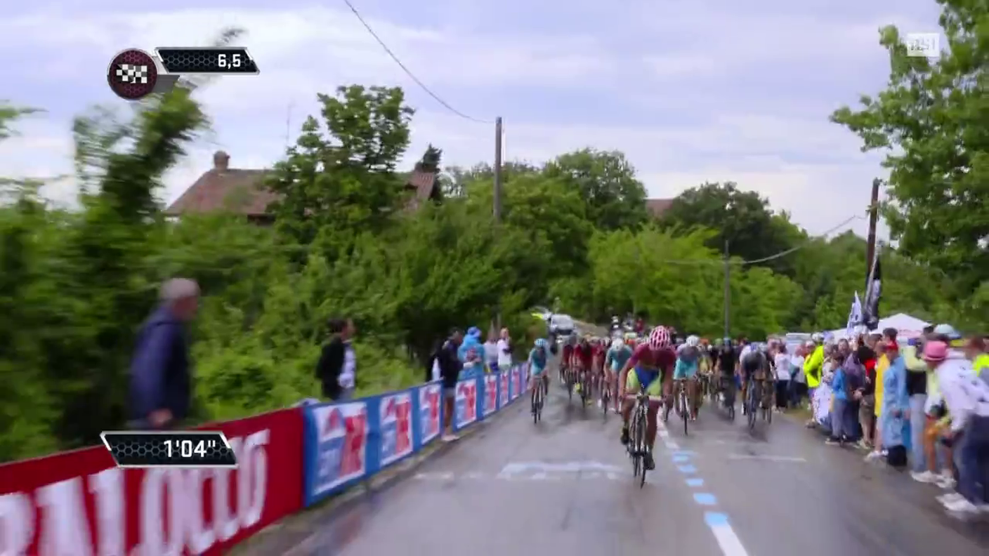 Giro d'Italia, lo scatto di Alberto Contador (19.05.2015)
