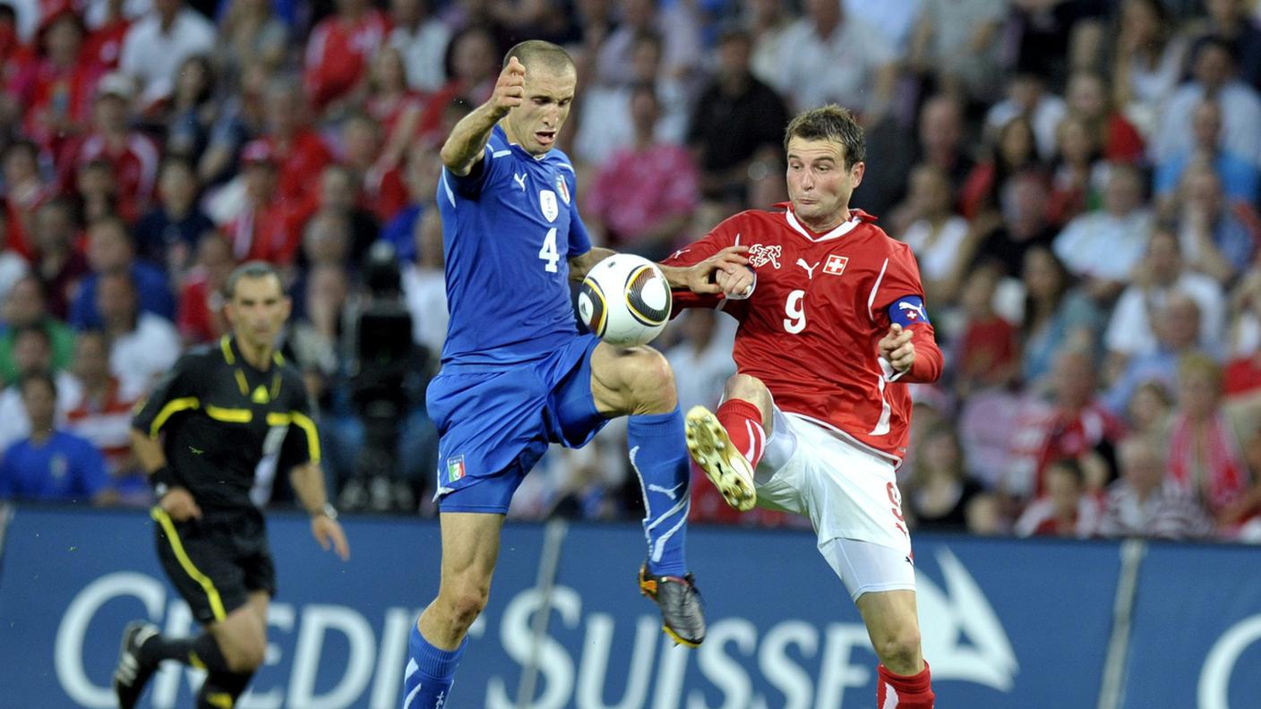 Giorgio Chiellini e Alex Frei